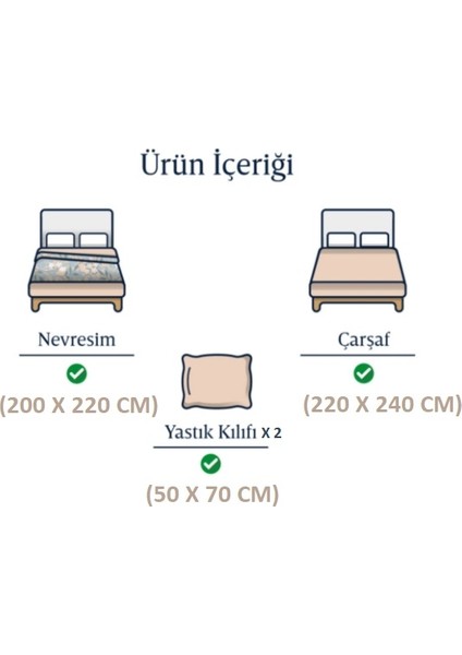 Louis Marie Veins Çift Kişilik 4 Parça Nevresim Takımı