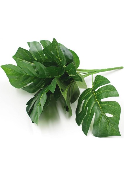 Yapay Monstera Bitki Demeti 9 Dal 35 cm – Gerçekçi ve Uzun Ömürlü Dekor, Düğün ve Etkinlik Süsleme İçin fiyatları