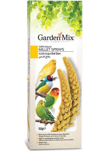 Garden Mix Platin Sarı Dal Darı