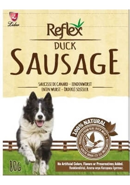 Reflex Ördekli Sosis Köpek Ödülü 80 gr