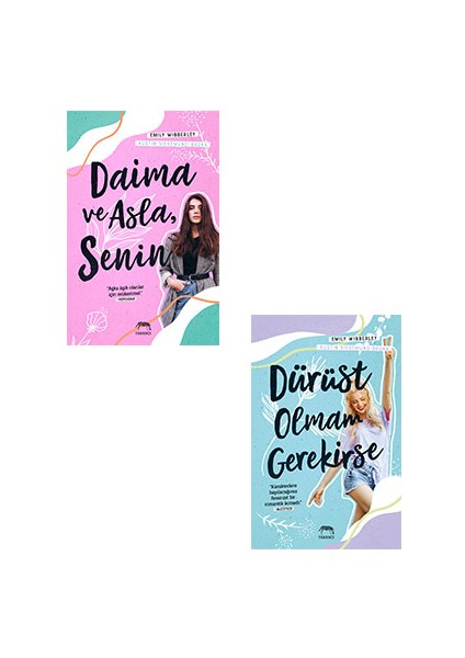 Daima ve Asla Senin - Dürüst Olmam Gerekirse - Emily Wibberley - 2 Kitap Takım