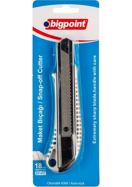 457 Maket Bıçağı Metal Geniş