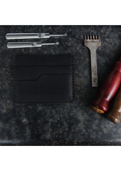 Kağıt Para Bölmeli Deri Kartlık Siyah - Nova fiyatları