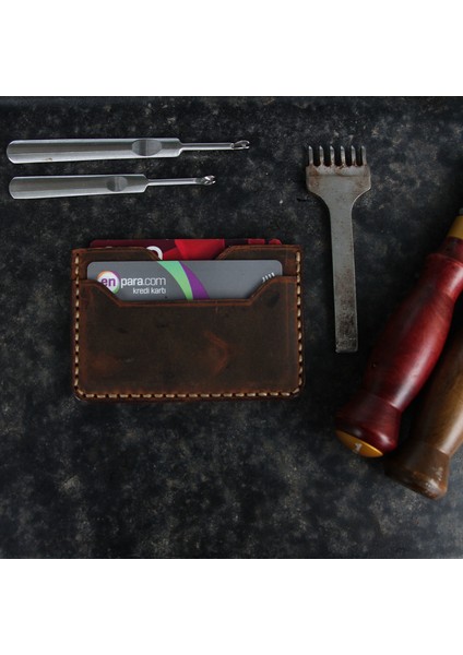 El Yapımı Deri Kartlık – Handy