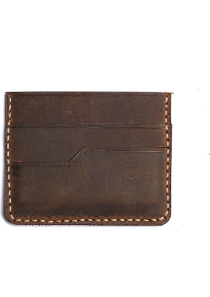 Kağıt Para Bölmeli Deri Kartlık Taba Kahve - Nova fiyatları