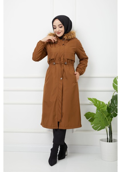 Taba Içi Kürkü ve Su Geçirmez Bayan Kışlık Mont&kaban indirimleri