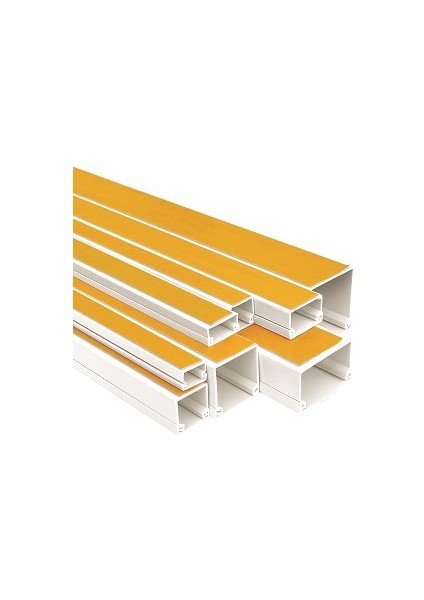 40X40 Kablo Kanalı Canalex(Ypşb) (5 Boy 10 Metre)
