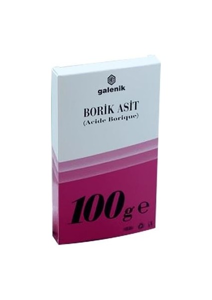 Saf Borik Asit H3BO3 100GR