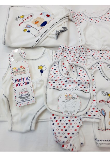 Daisymini 11 Parça Hastane Çıkışı Pamuklu modelleri