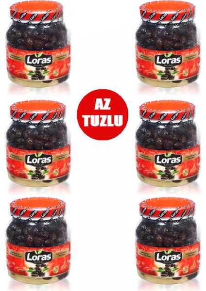 Gemlik Siyah Zeytin Pet Özel 900 gr 6'lı