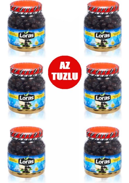 Gemlik Siyah Zeytin Pet Mega 900 gr 6'lı