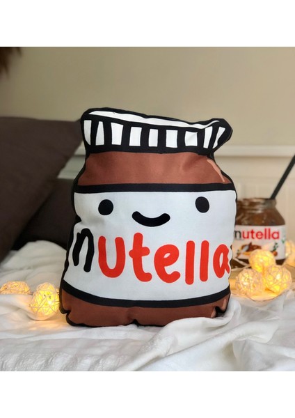 Nutella Tasarımlı Yastık