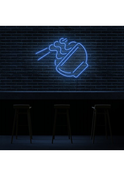 Çay Coffe Içecek Neon LED Duvar Yazısı Dekoratif Duvar Aydinlatmasi Gece Lambası