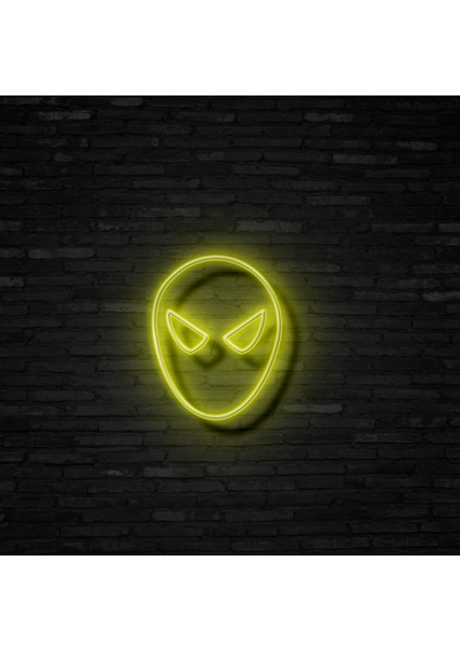 Örümcek Adam Neon LED Duvar Yazısı Dekoratif Duvar Aydinlatmasi Gece Lambası