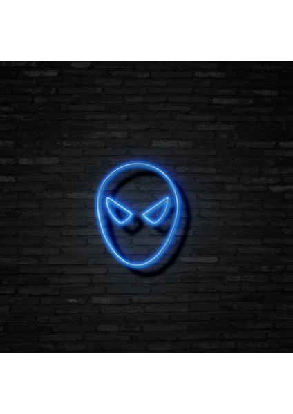 Örümcek Adam Neon LED Duvar Yazısı Dekoratif Duvar Aydinlatmasi Gece Lambası