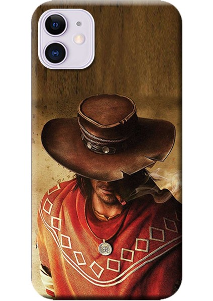 Apple iPhone 11 Kılıf Western Baskılı Esnek TPU Silikon