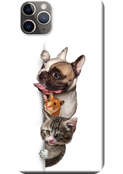 Apple iPhone 11 Pro Kılıf Animals Baskılı Esnek TPU Silikon
