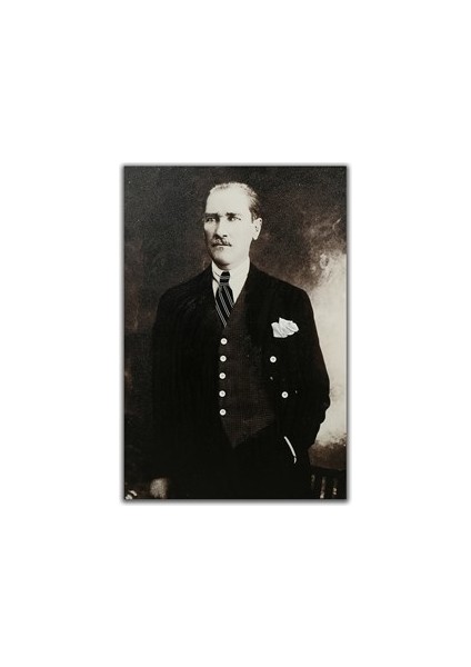 Kabartmalı Atatürk Tablo 80X120 cm