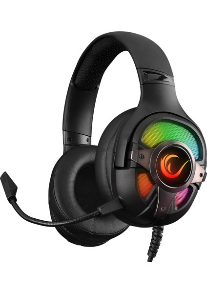 RM-K77 Vıpera Siyah USB 7.1 Version Rgb Ledli Gaming Oyuncu Mikrofonlu Kulaklık