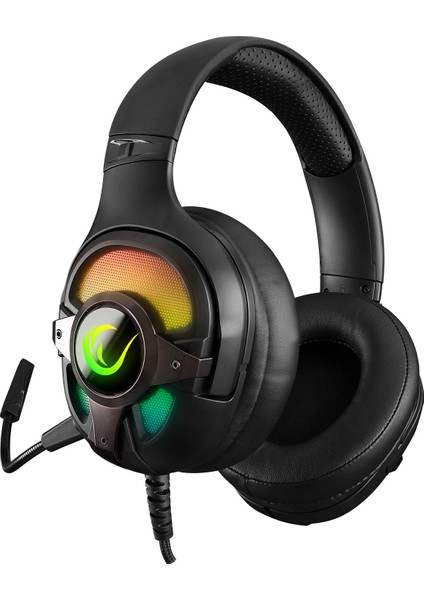 RM-K77 Vıpera Siyah USB 7.1 Version Rgb Ledli Gaming Oyuncu Mikrofonlu Kulaklık