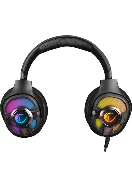 RM-K77 Vıpera Siyah USB 7.1 Version Rgb Ledli Gaming Oyuncu Mikrofonlu Kulaklık