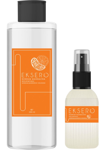 Eggden Eksero Bodrum Mandalinası Kolonyası Seti fiyatları