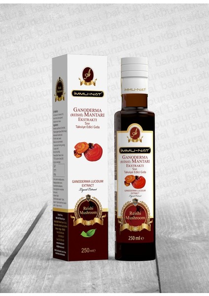 Ganoderma (Reishi) Mantarı Ekstratı 250ML