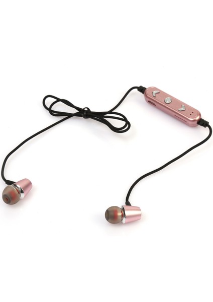 MS-T14 Tf Kart Destekli Sporcu Metal Bluetooth Kulak Içi Kulaklık