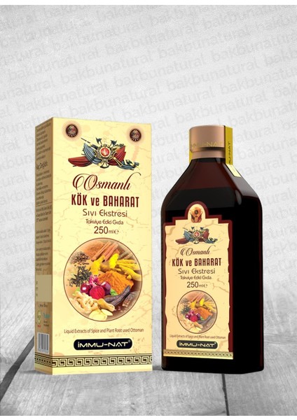 Osmanlı Kök ve Baharat Ekstraktı 250ML