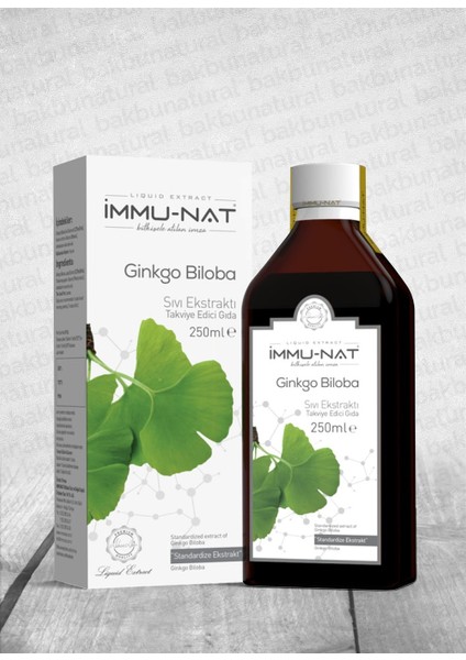 Ginkgo Biloba Ekstratı 250ML