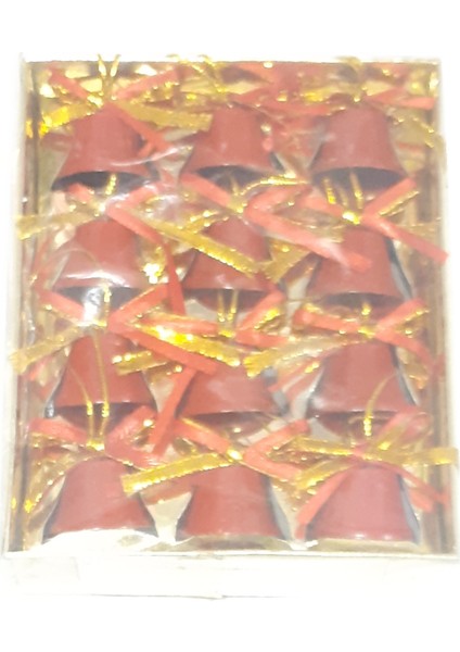 Funworld Yılbaşı Yeni Yıl Süsü Çam Ağacı Süs Metal Çan 12'li fiyatları