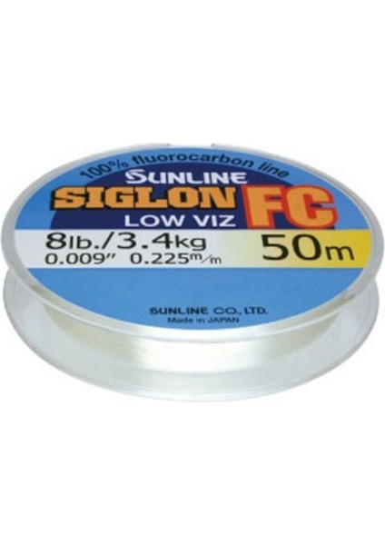 Siglon Fc Fluorocarbon 50MT Olta Misinası 0.60MM 19.9kg