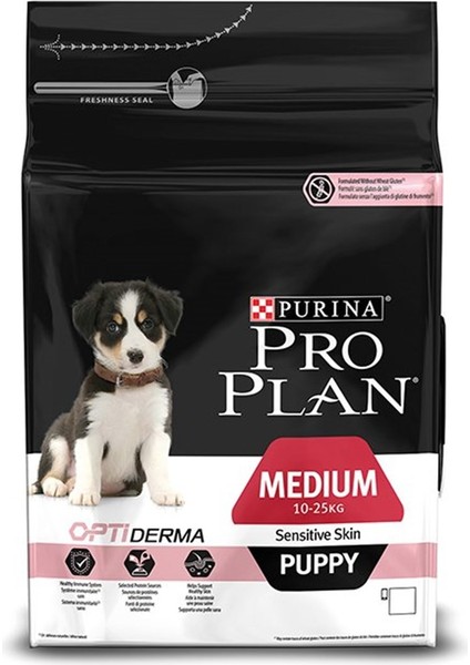 Medium Sensitive Somonlu Orta Irk Yavru Köpek Maması 3 kg
