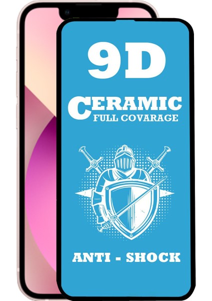 Apple iPhone 13 Mini Tam Kaplayan Seramik Nano Esnek Ekran Koruyucu Cam