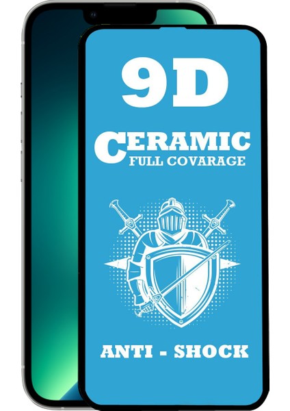 Apple iPhone 13 Pro Tam Kaplayan Seramik Nano Esnek Ekran Koruyucu Cam