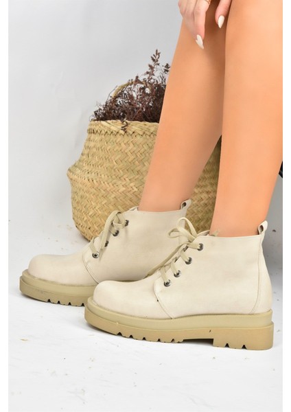 Bej Suni Deri Kadın Bot L996033809 fiyatları