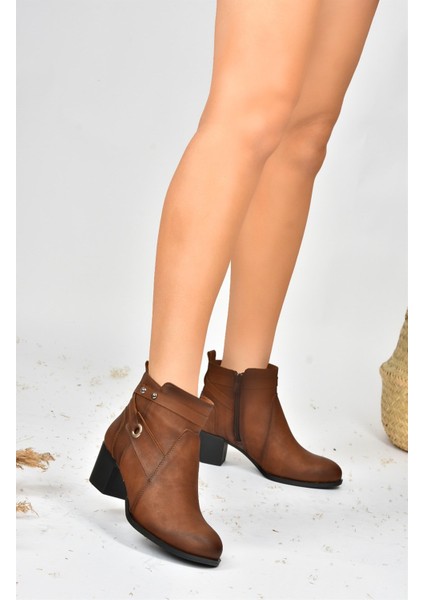 Taba Kalın Topuklu Kadın Bot L674155009 modelleri