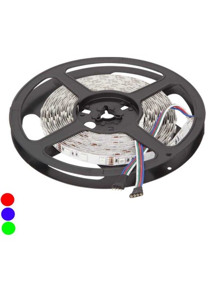 Rgb Şerit LED Iç Mekan Silikonsuz 5 M