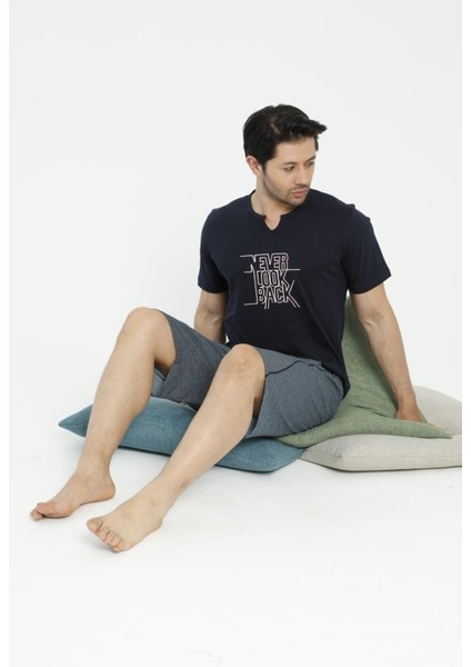 Erkek Penye Şortlu Pijama Takımı modelleri