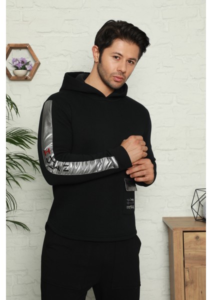 Erkek Kapüşonlu Sweatshirt Eşofman Üstü modelleri