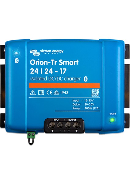 Orion-Tr Yalıtımlı Konvertör 24V / 24V-17A(408W)