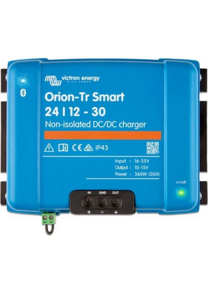 Orion-Tr Yalıtımlı Smart Konvertör 24V / 12V-30A(360W)