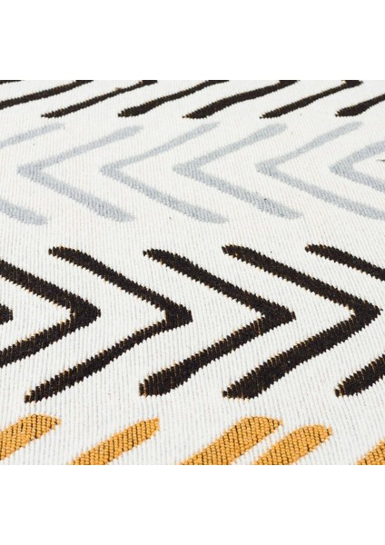 Arya 19 Siyah Beyaz Yıkanabilir Çift Taraflı Pamuk Kilim indirimleri