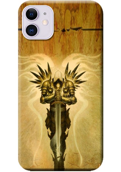 Apple iPhone 11 Kılıf Tyrael Baskılı Esnek TPU Silikon