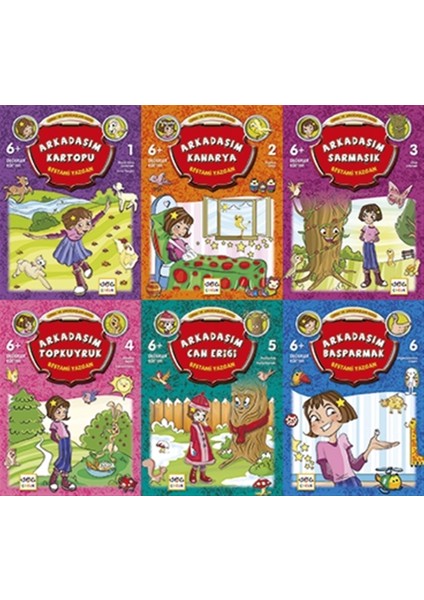 Ceren ve Arkadaşları (6 Kitap Takım) - Bestami Yazgan
