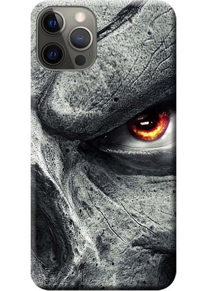 Apple iPhone 12 Pro Max Kılıf Darksiders Baskılı Esnek TPU Silikon