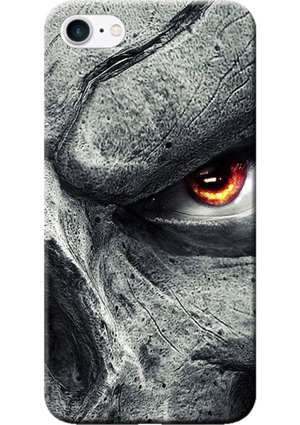 Apple iPhone 7 Kılıf Darksiders Baskılı Esnek TPU Silikon