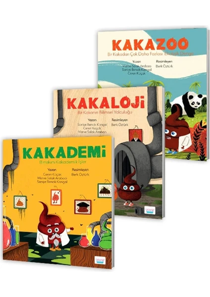 Kakaloji Seti (3 Kitap Takım) - Merve Solak Arabacı