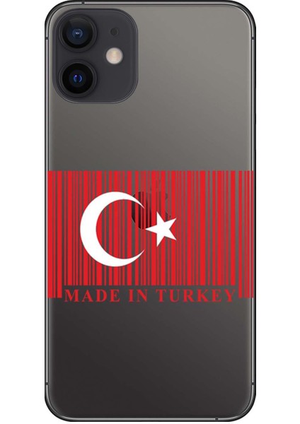 iPhone 12 Kılıf Made In Tr Baskılı Esnek Tpu SILIKON976