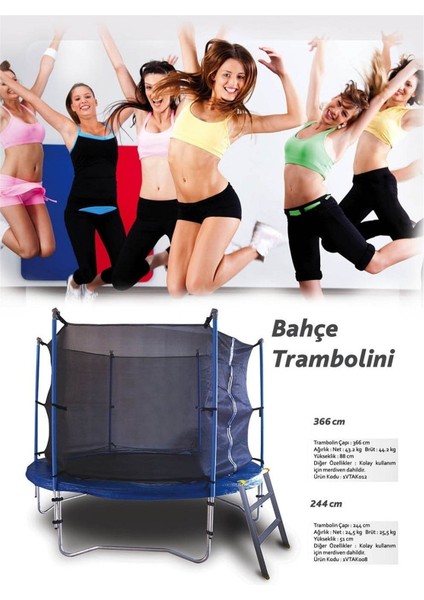 Trambolin 366CM